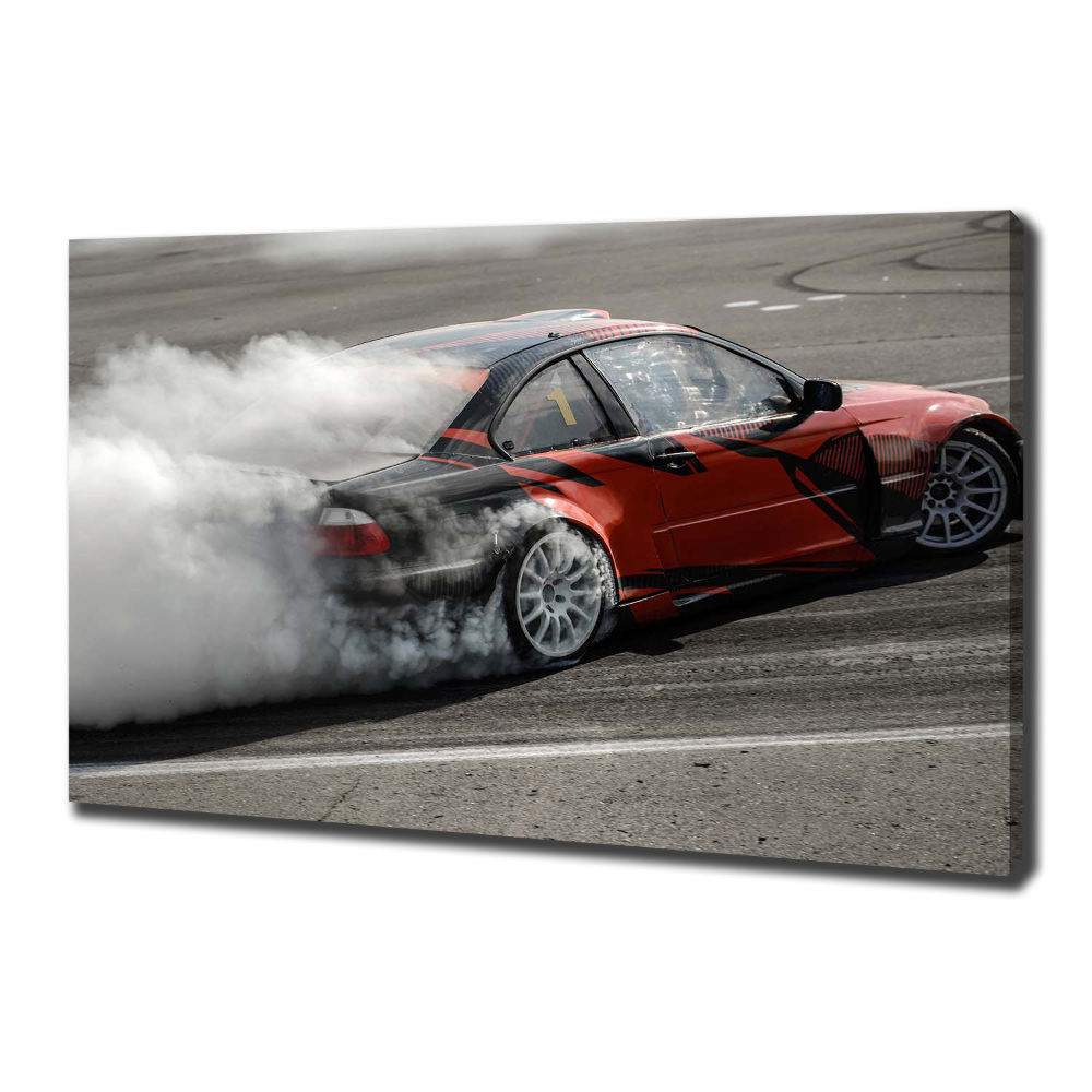 Tableau sur toile Piste de drift