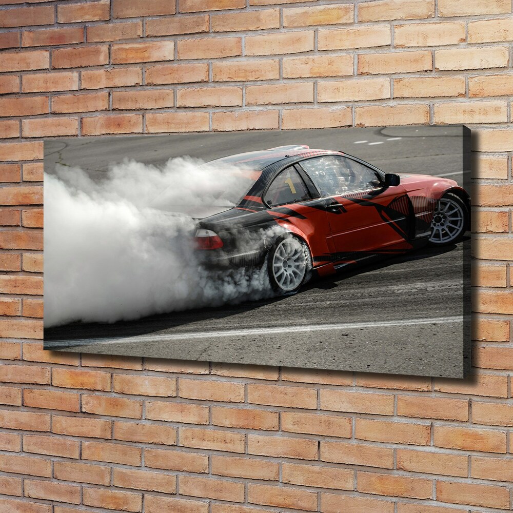 Tableau sur toile Piste de drift