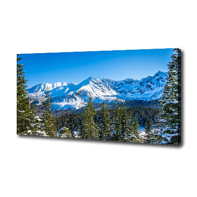 Tableau photo sur toile Panorama des Tatras