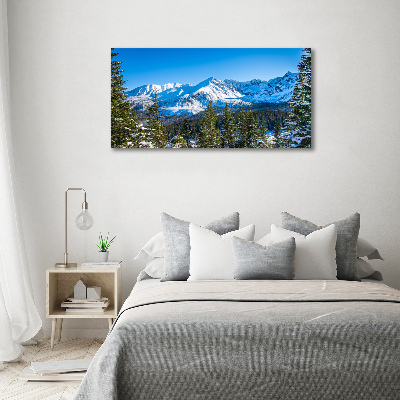 Tableau photo sur toile Panorama des Tatras