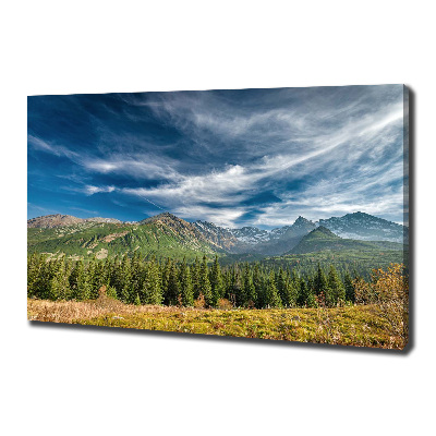 Tableau photo sur toile Automne dans les Tatras