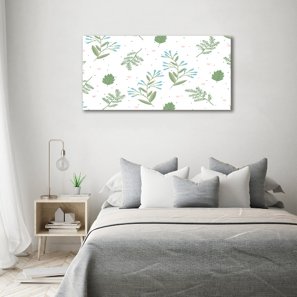 Tableau photo sur toile Feuilles