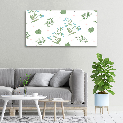 Tableau photo sur toile Feuilles