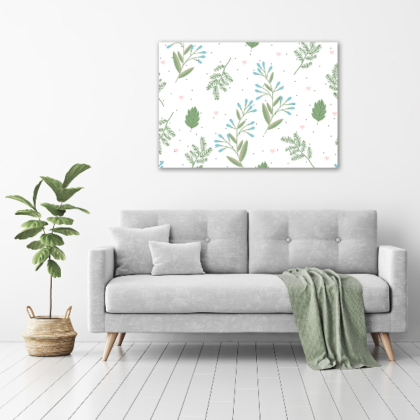 Tableau photo sur toile Feuilles
