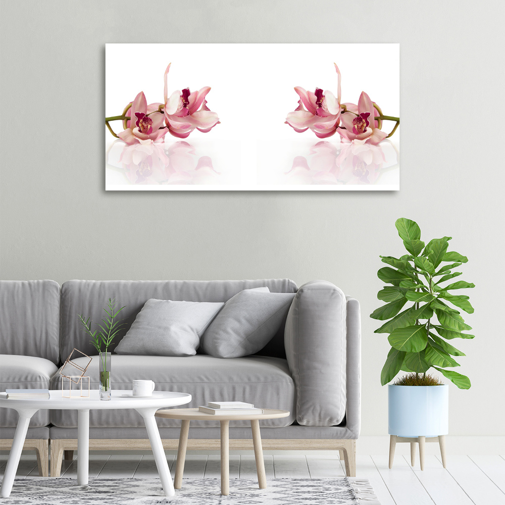 Tableau imprimé sur toile Fleur de l'orchidée