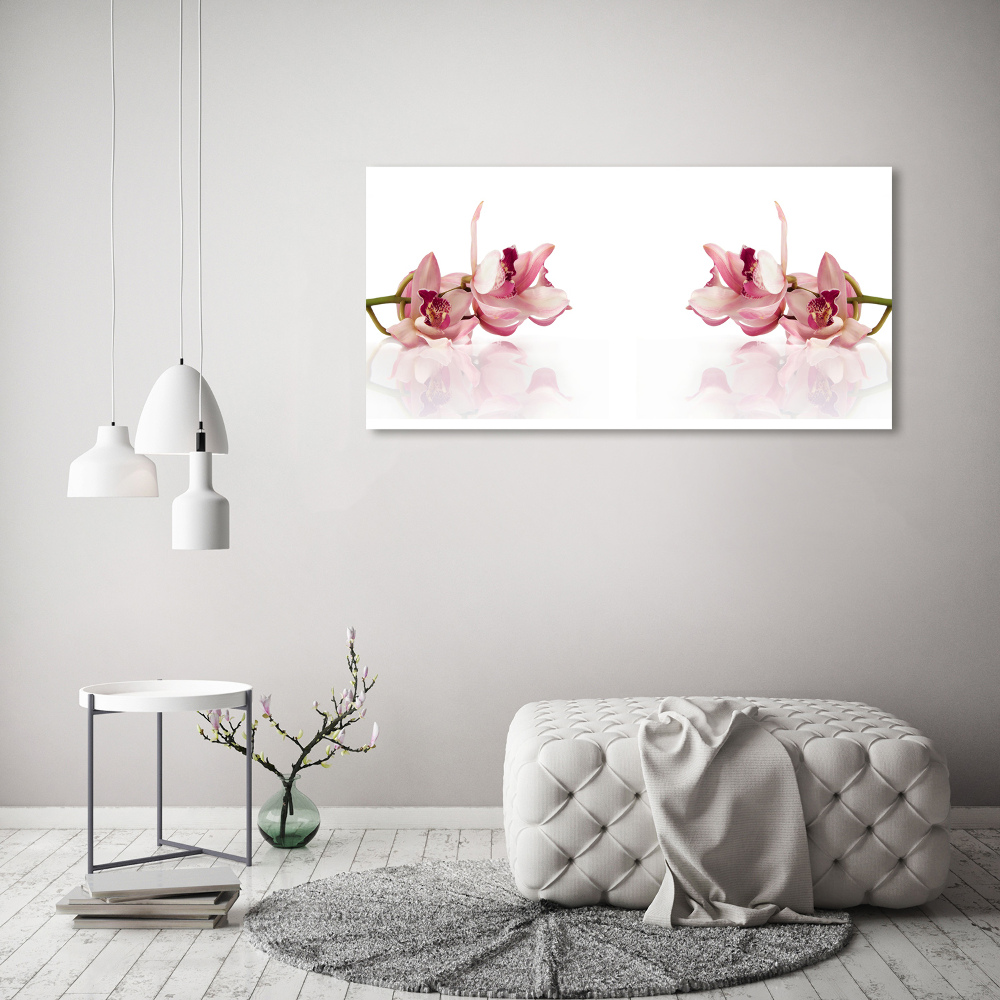 Tableau imprimé sur toile Fleur de l'orchidée