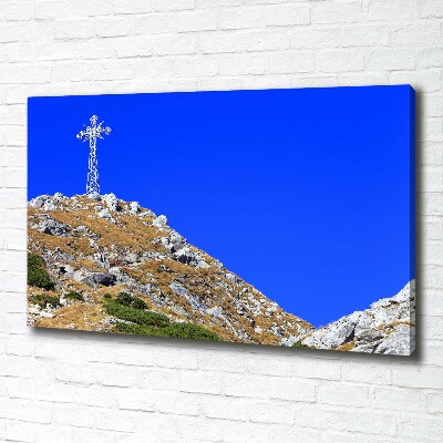 Tableau sur toile Giewont Tatry