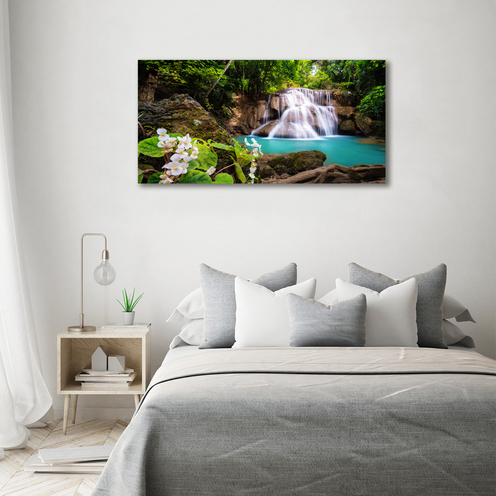 Tableau imprimé sur toile Chute d'eau en Thaïlande