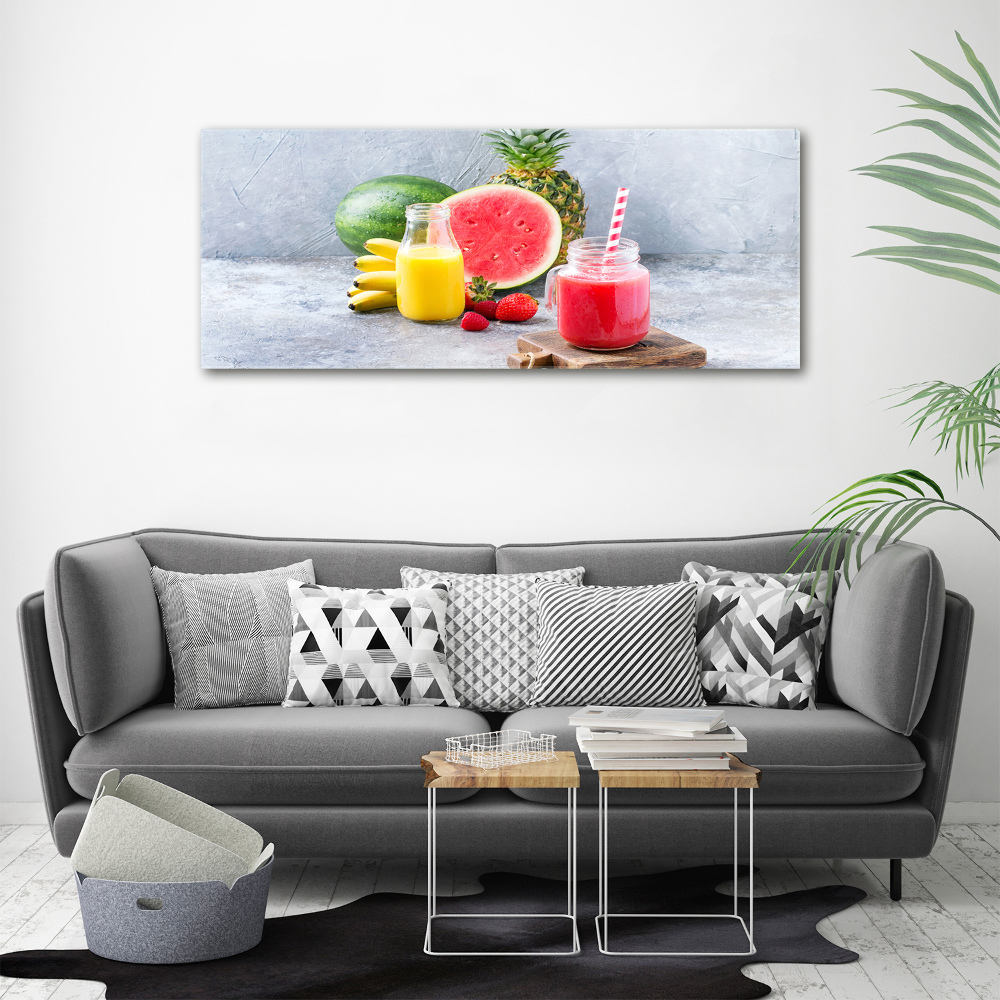 Tableau mural sur toile Cocktail de fruits