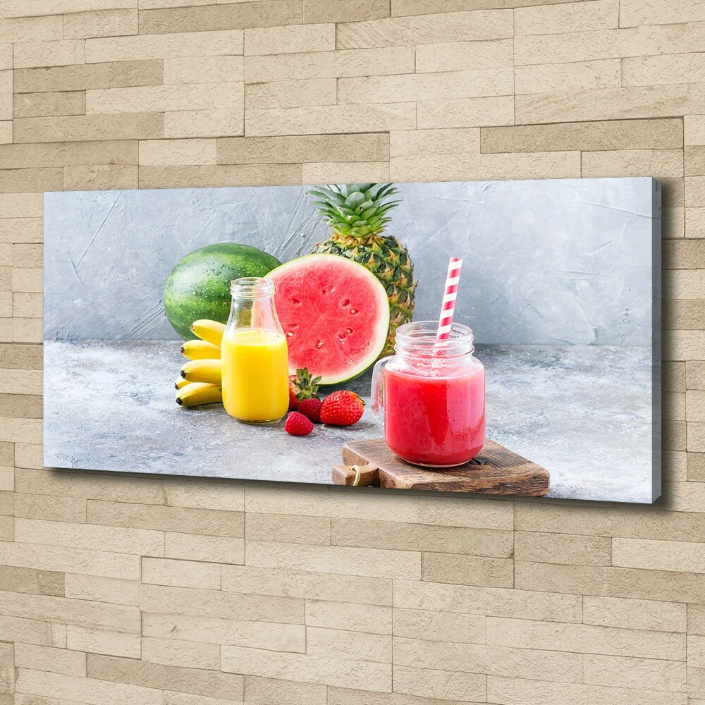 Tableau mural sur toile Cocktail de fruits