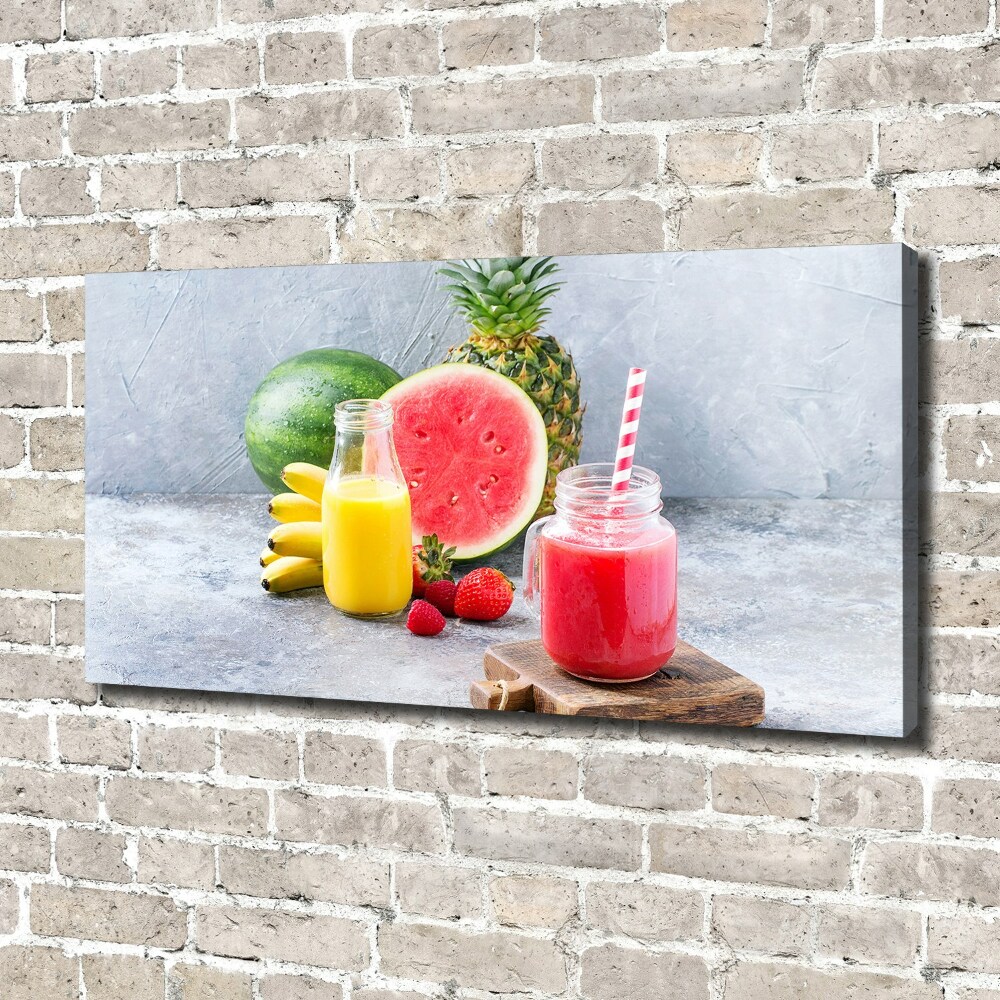 Tableau mural sur toile Cocktail de fruits