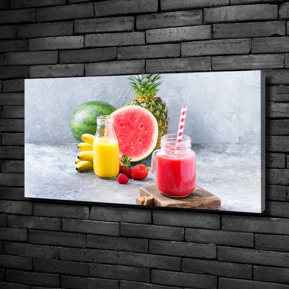 Tableau mural sur toile Cocktail de fruits