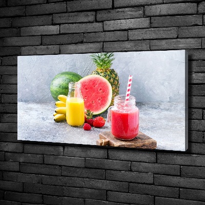 Tableau mural sur toile Cocktail de fruits