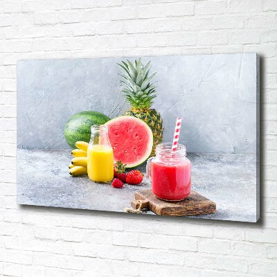 Tableau mural sur toile Cocktail de fruits