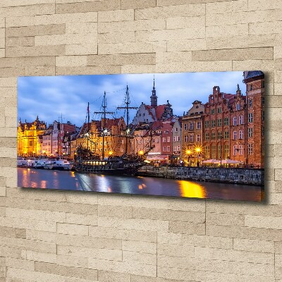 Tableau sur toile Gdansk Pologne