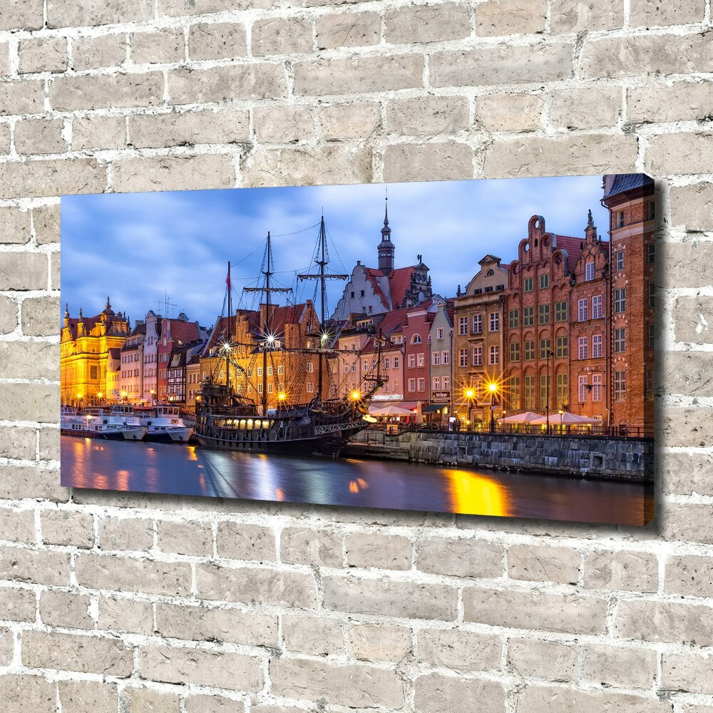 Tableau sur toile Gdansk Pologne