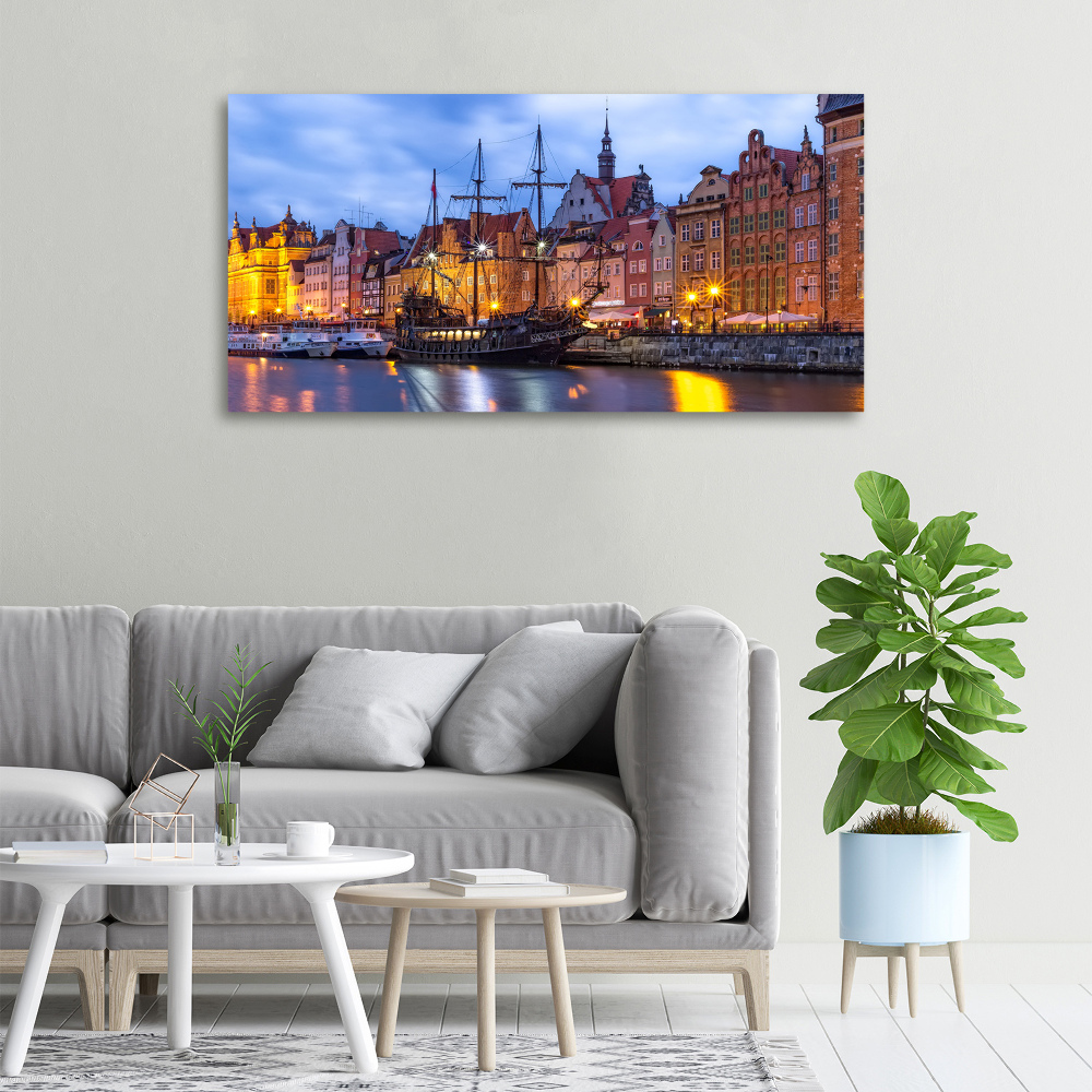 Tableau sur toile Gdansk Pologne