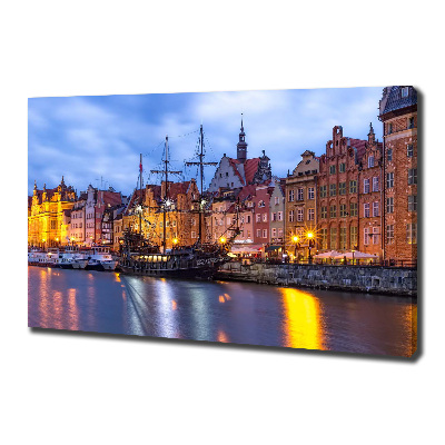 Tableau sur toile Gdansk Pologne