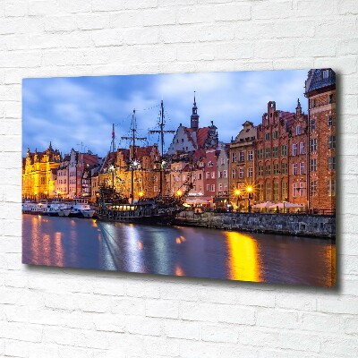 Tableau sur toile Gdansk Pologne