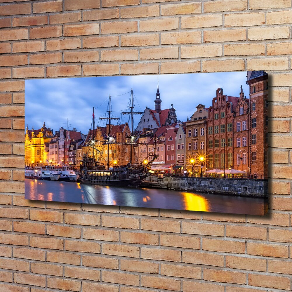 Tableau sur toile Gdansk Pologne