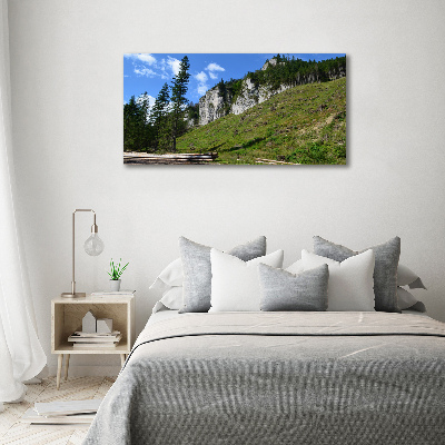 Tableau photo sur toile Pics rocheux