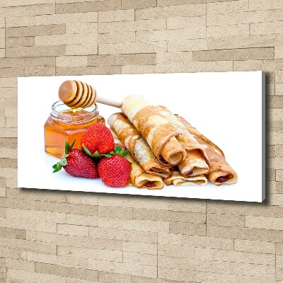 Tableau imprimé sur toile Délicieuses crêpes