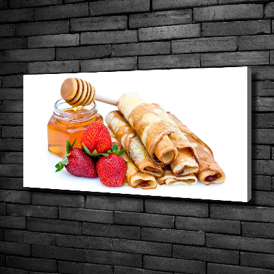 Tableau imprimé sur toile Délicieuses crêpes