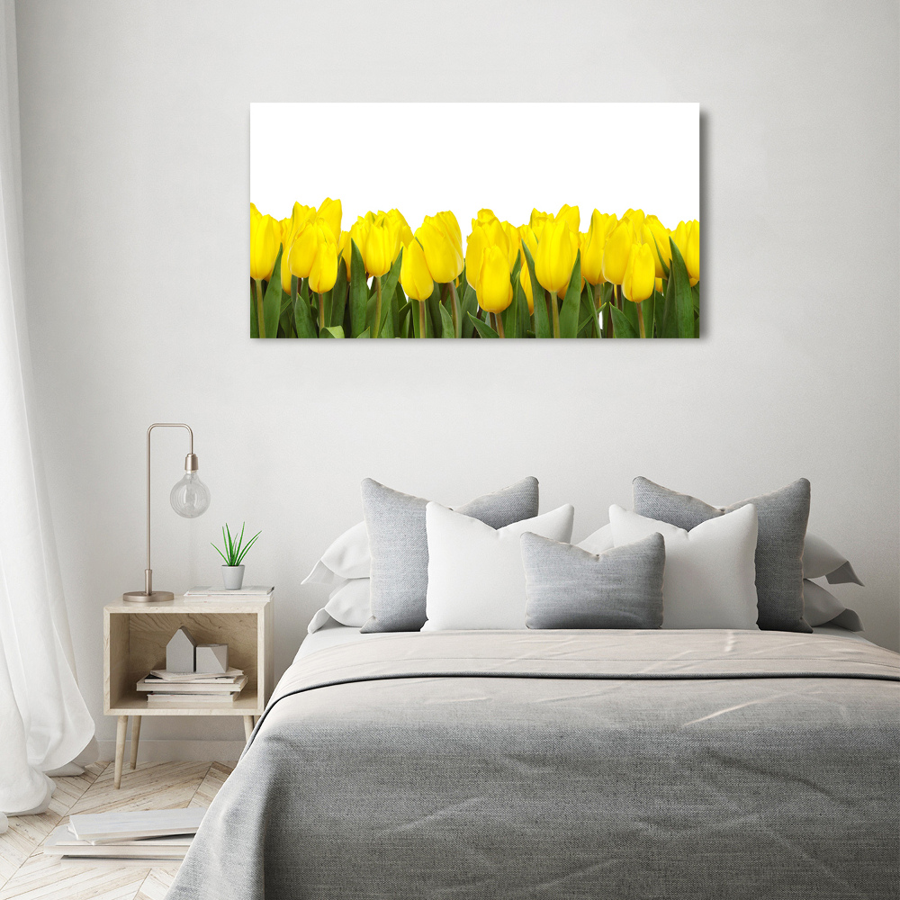 Tableau imprimé sur toile Tulipes jaunes