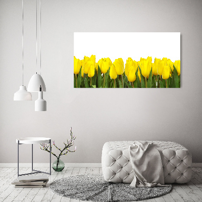 Tableau imprimé sur toile Tulipes jaunes