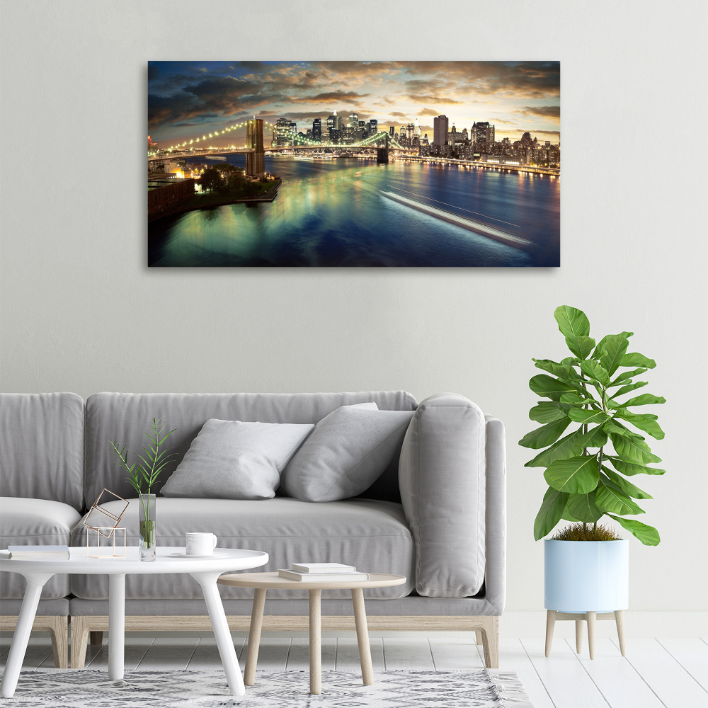 Tableau sur toile Manhattan USA