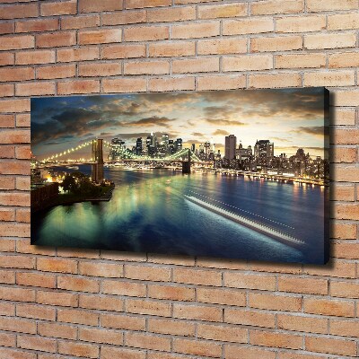 Tableau sur toile Manhattan USA