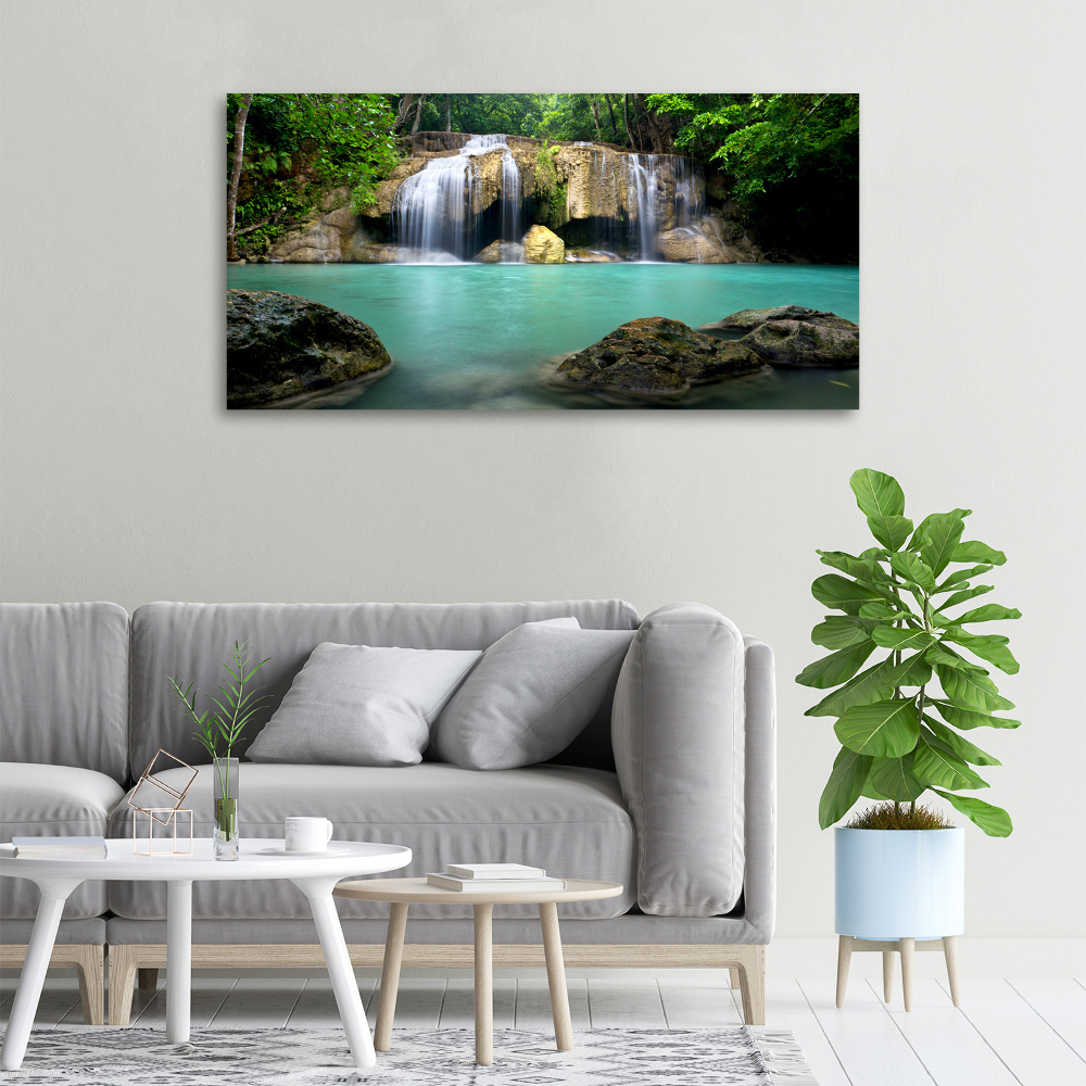 Tableau mural sur toile Chute d'eau