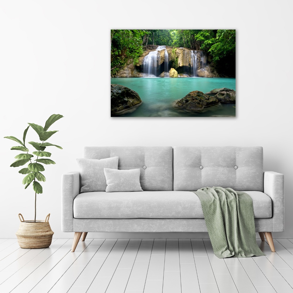 Tableau mural sur toile Chute d'eau