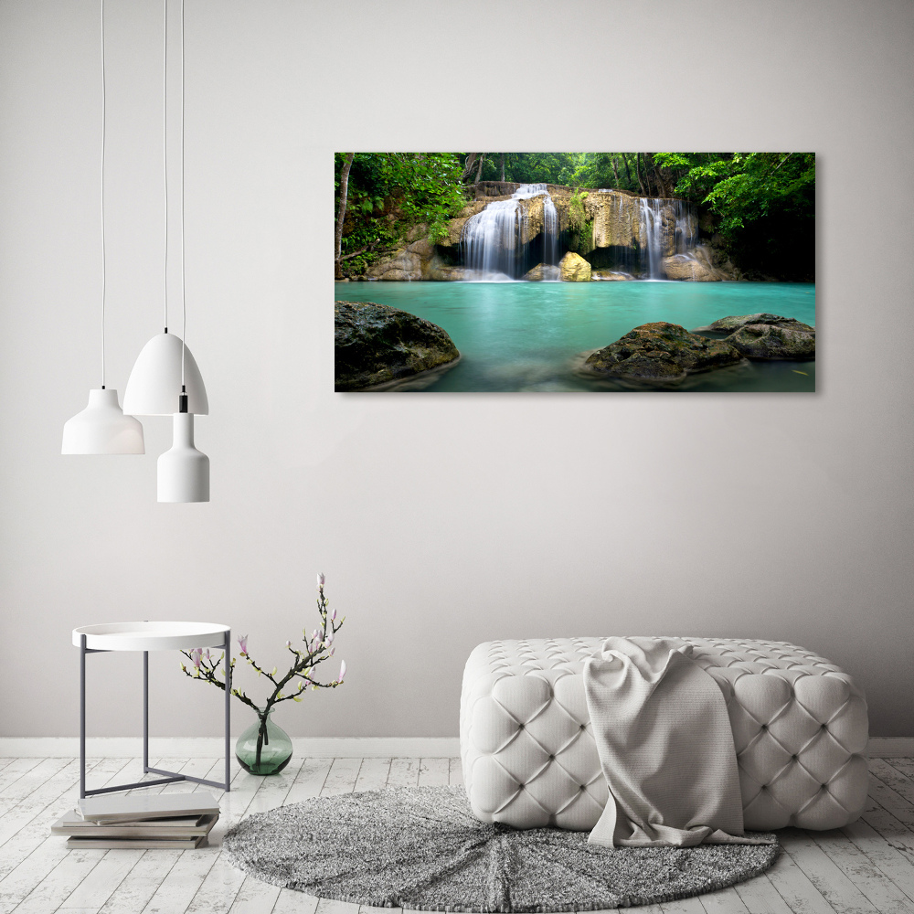 Tableau mural sur toile Chute d'eau