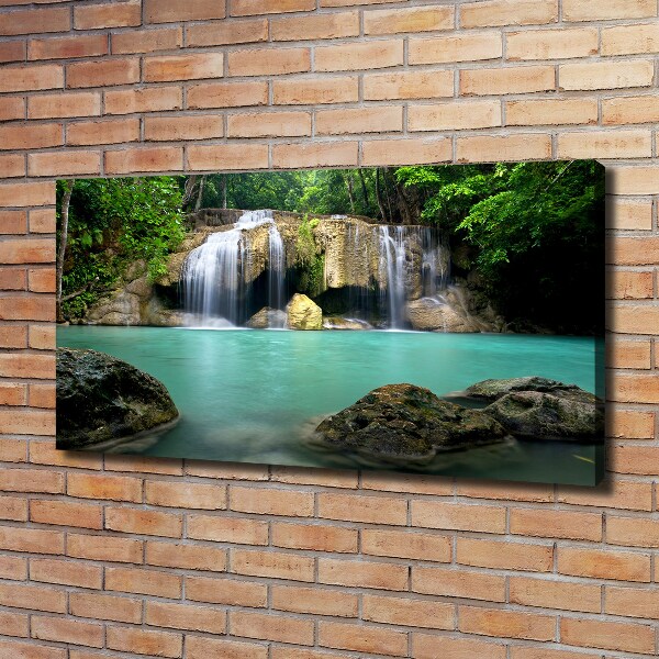 Tableau mural sur toile Chute d'eau