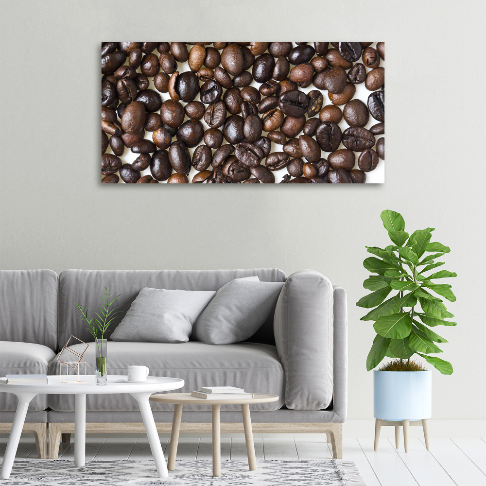 Tableau imprimé sur toile Grains de café