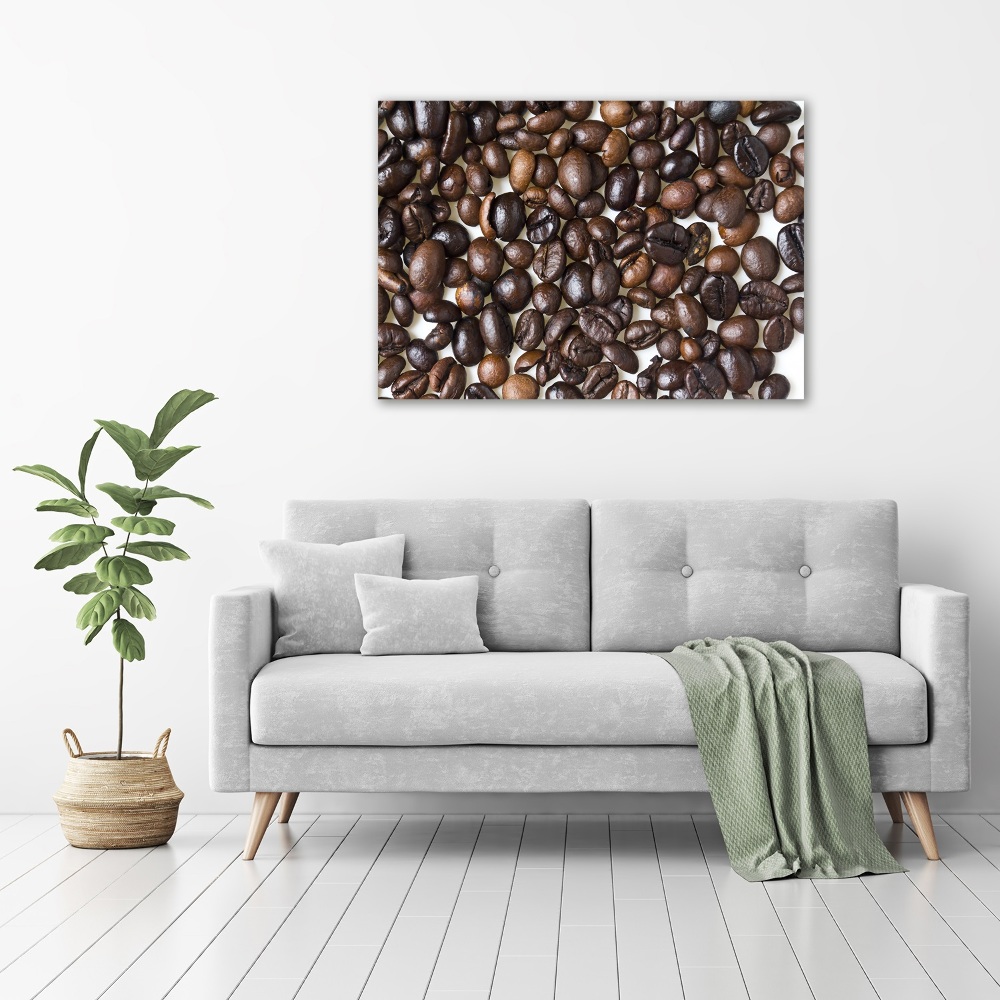 Tableau imprimé sur toile Grains de café