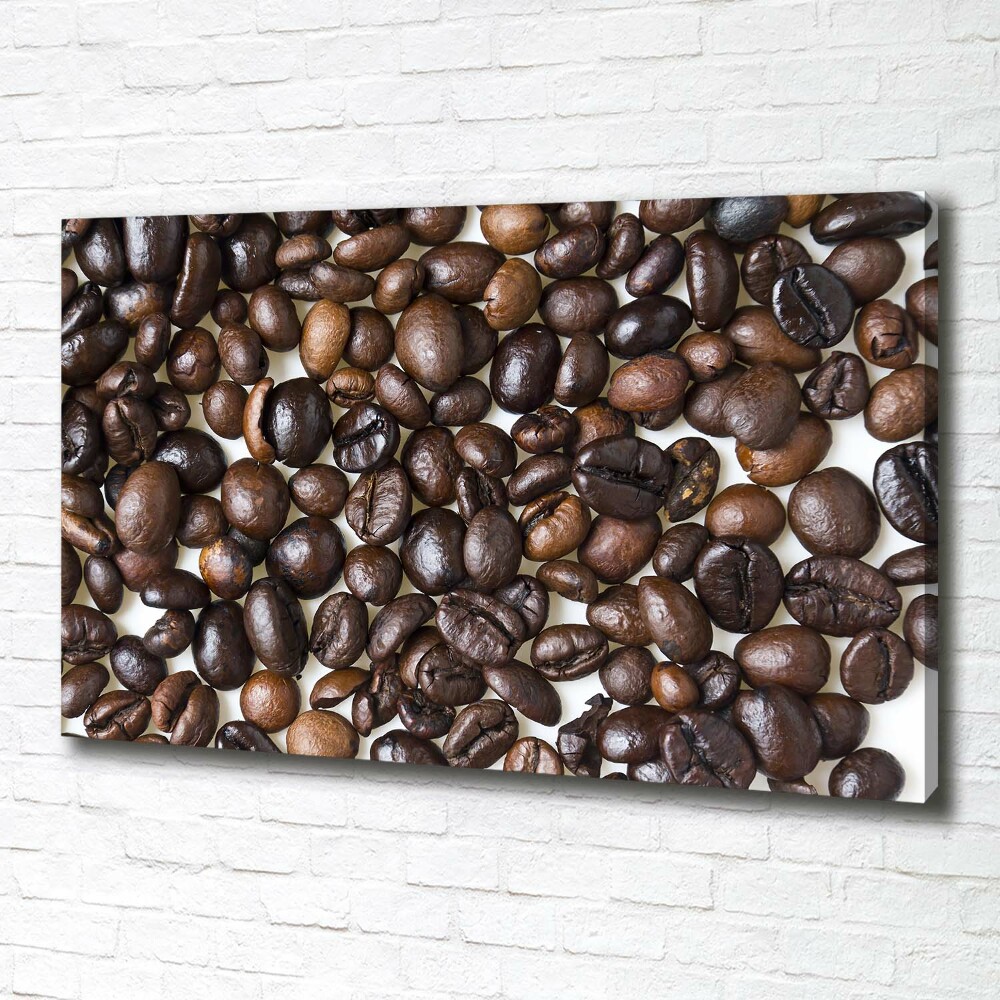 Tableau imprimé sur toile Grains de café