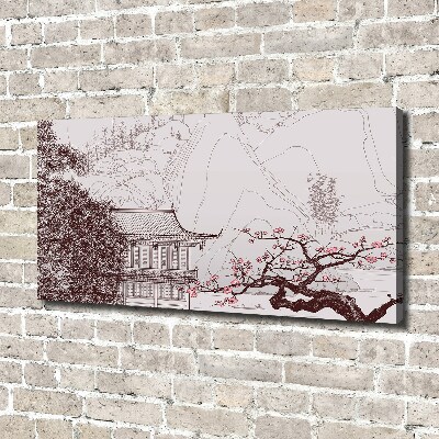 Tableau mural sur toile Paysage chinois