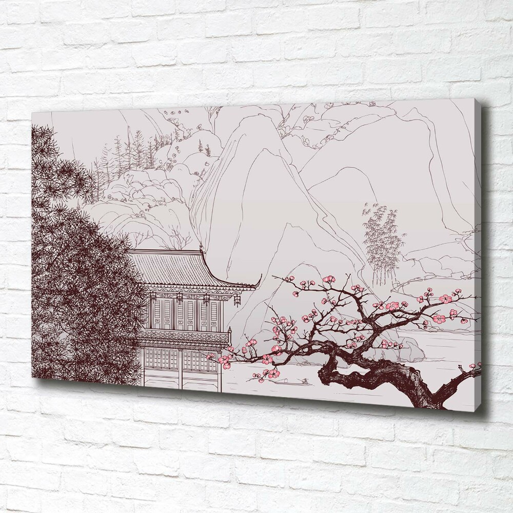 Tableau mural sur toile Paysage chinois