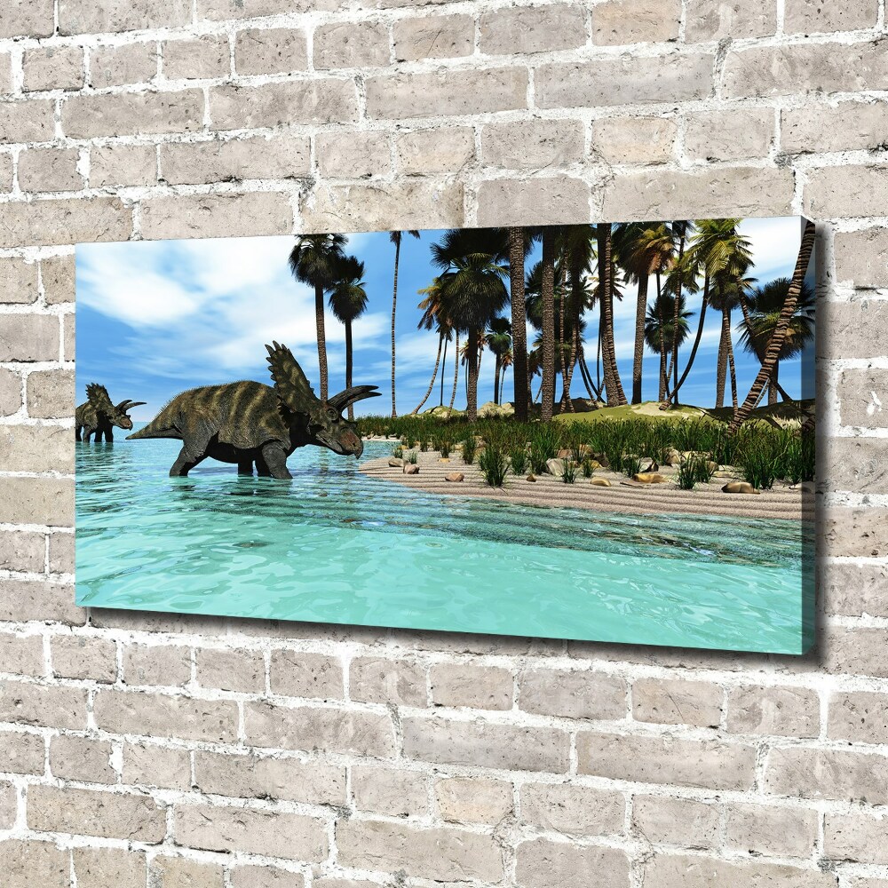 Tableau photo sur toile Dinosaures