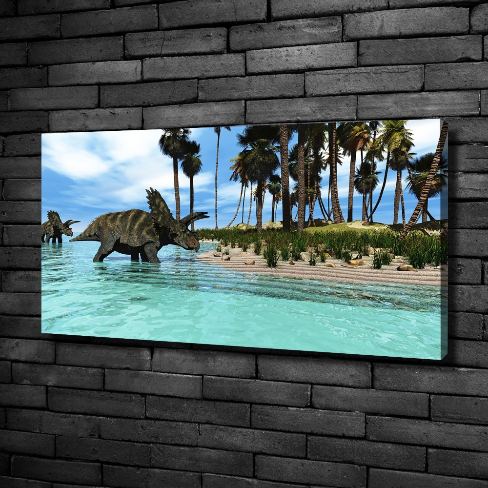 Tableau photo sur toile Dinosaures