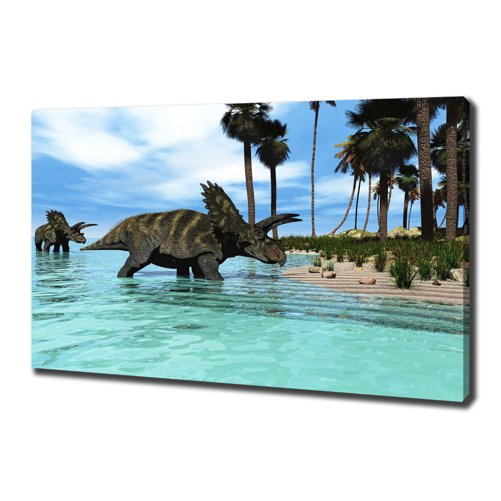 Tableau photo sur toile Dinosaures