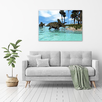 Tableau photo sur toile Dinosaures