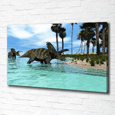 Tableau photo sur toile Dinosaures