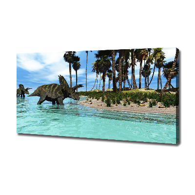 Tableau photo sur toile Dinosaures