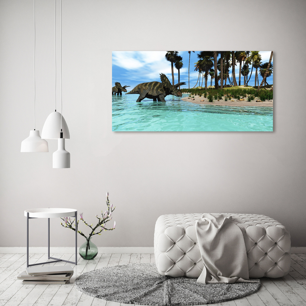 Tableau photo sur toile Dinosaures