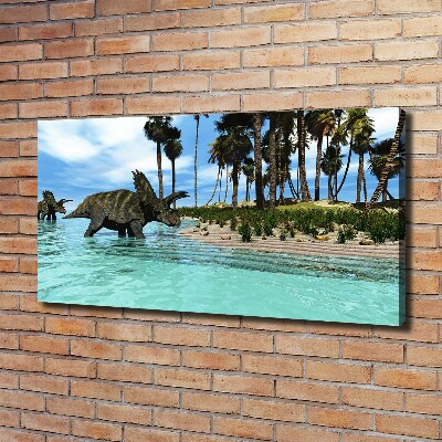 Tableau photo sur toile Dinosaures