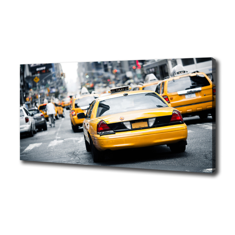 Tableau toile imprimée Taxis New York USA