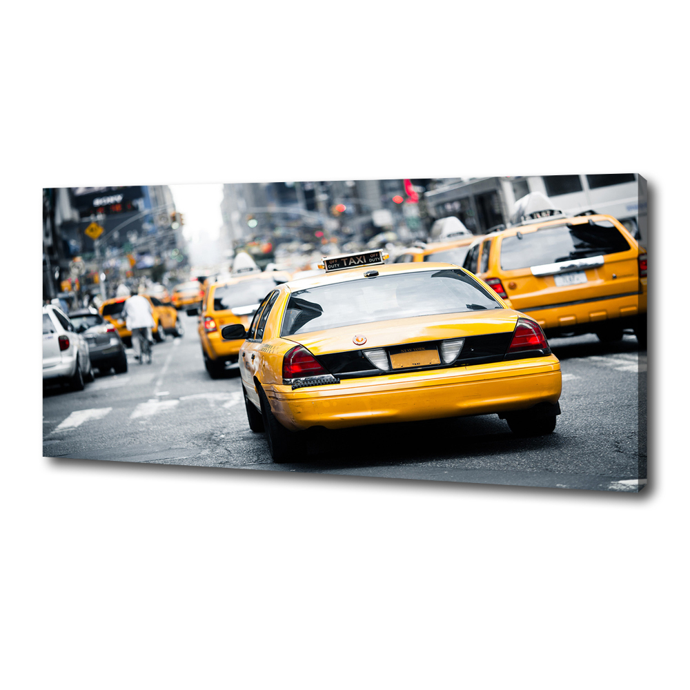 Tableau toile imprimée Taxis New York USA